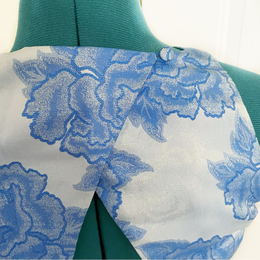 Modcloth Jacquard Floral Dress - Picture 6 of 16